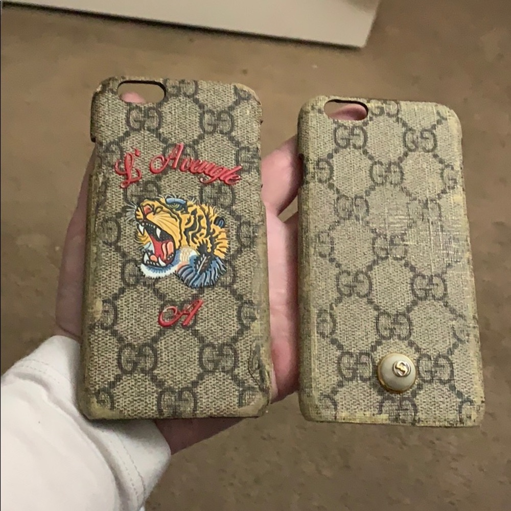 Gucci tiger iPhone 6s or 7/8 fitted cases (2)